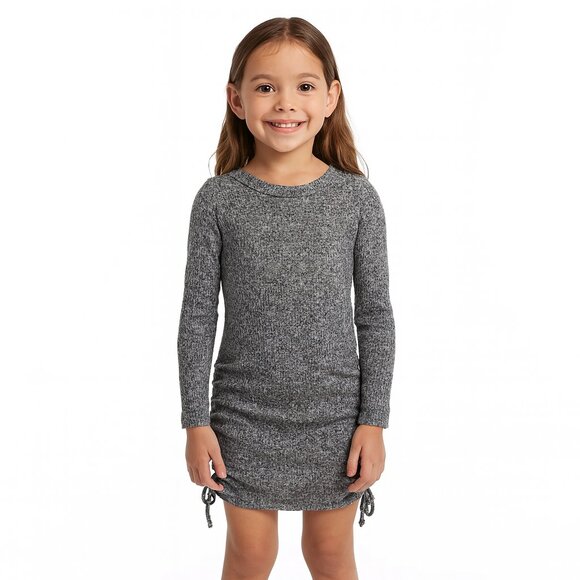 Art Class Grey Girls Dress Long Sleeve Size Small / 6 - Picture 1 of 4